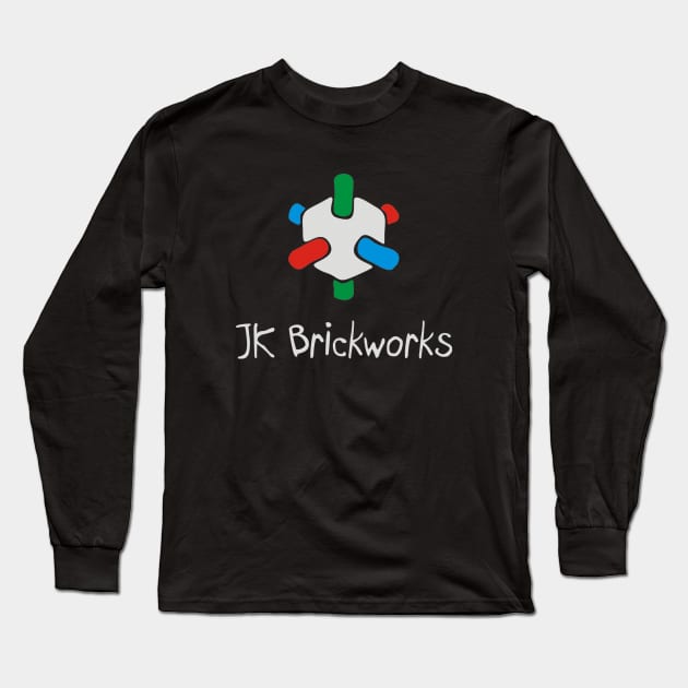JK Brickworks Logo/Text Long Sleeve T-Shirt by JK Brickworks